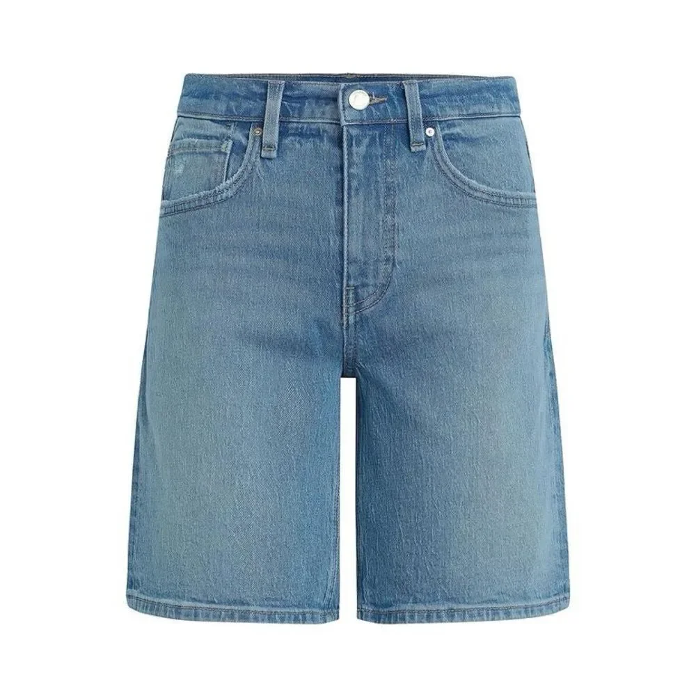 London Low Rise Long Shorts In Fresca 34